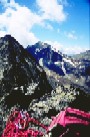 au sommet, vue sur le grand halharisès et le campbiel